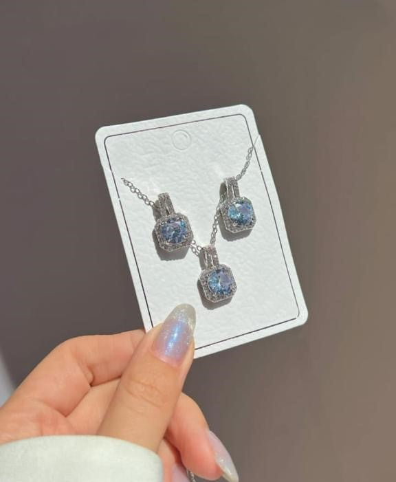 Zircon Set - Coco Pearls
