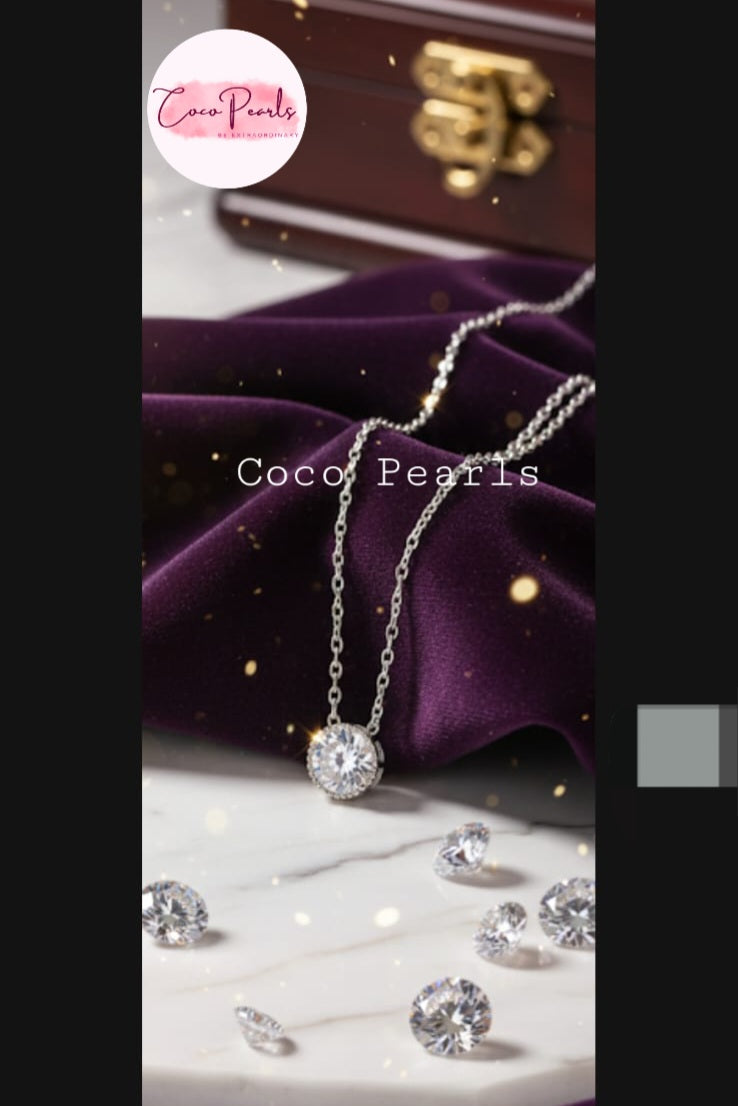 Milestone Glam Necklace - Coco Pearls