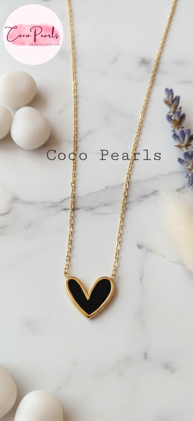 Heart of Elegance Necklace - Coco Pearls