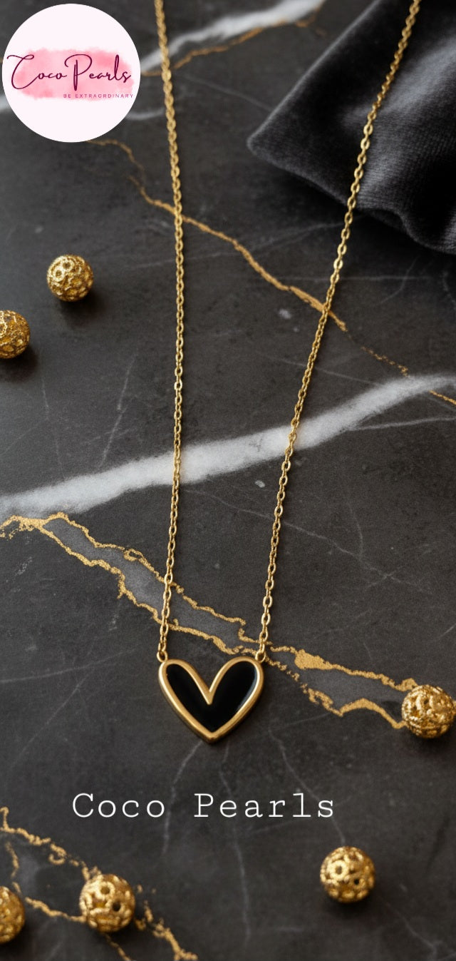 Heart of Elegance Necklace - Coco Pearls