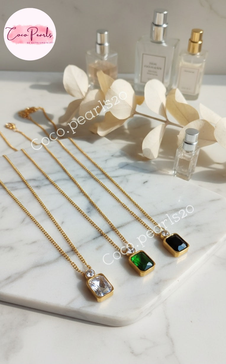 Onyx Obsession Necklace - Coco Pearls