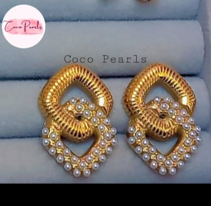Pearl Cascade Earrings - Coco Pearls