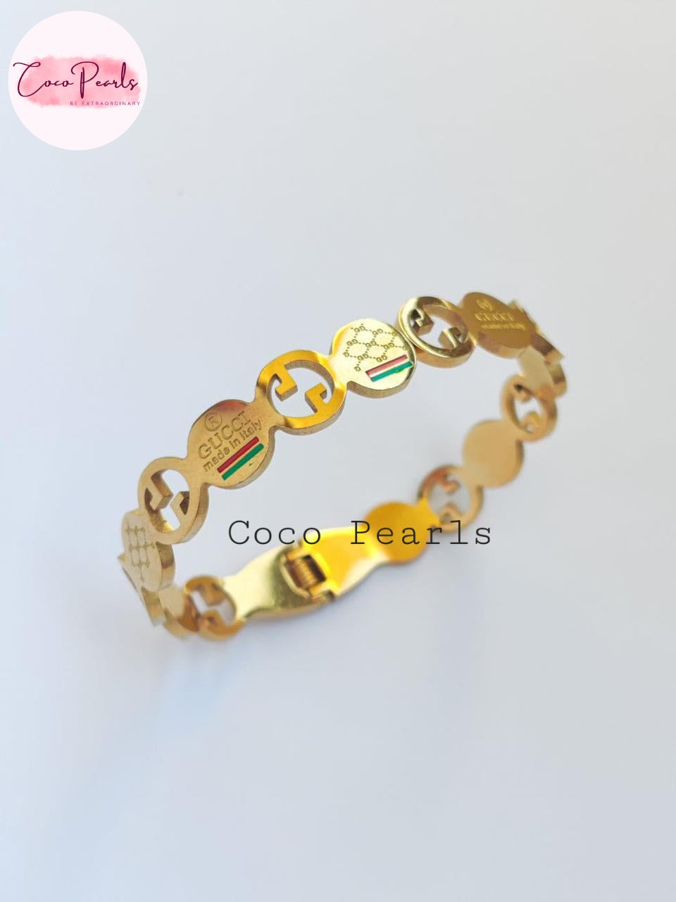 Round Harmony Handcuff - Coco Pearls