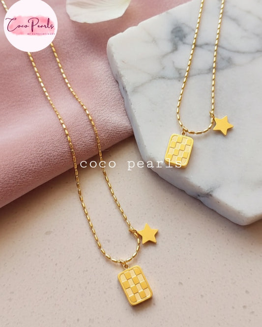 Astro Grid Necklace