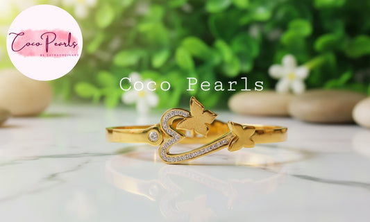 Butterfly Bliss Handcuff - Coco Pearls