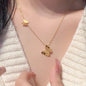 Duo Butterfly Necklace - Coco Pearls