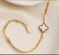 Clover Charm Bracelet - Coco Pearls