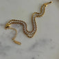 Diamond Twisted Rope Trio Bracelet - Coco Pearls