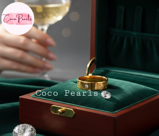 Elegance Twist Ring - Coco Pearls