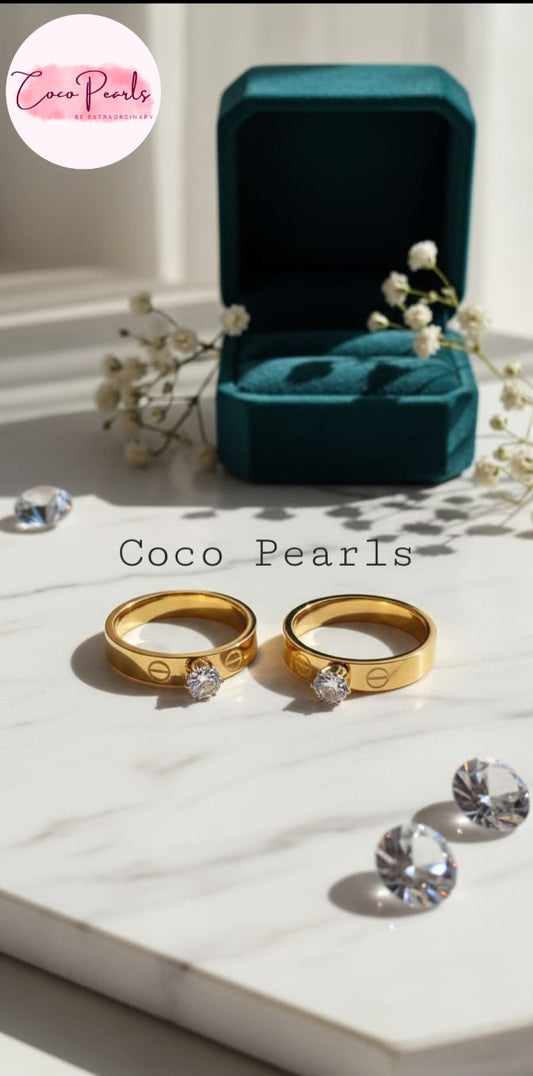 Eternal Sparkle Ring - Coco Pearls