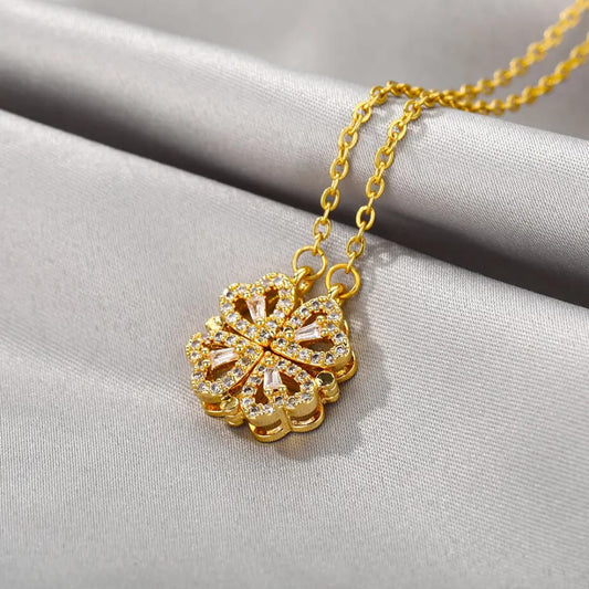 Flower or Leaf Necklace - Coco Pearls