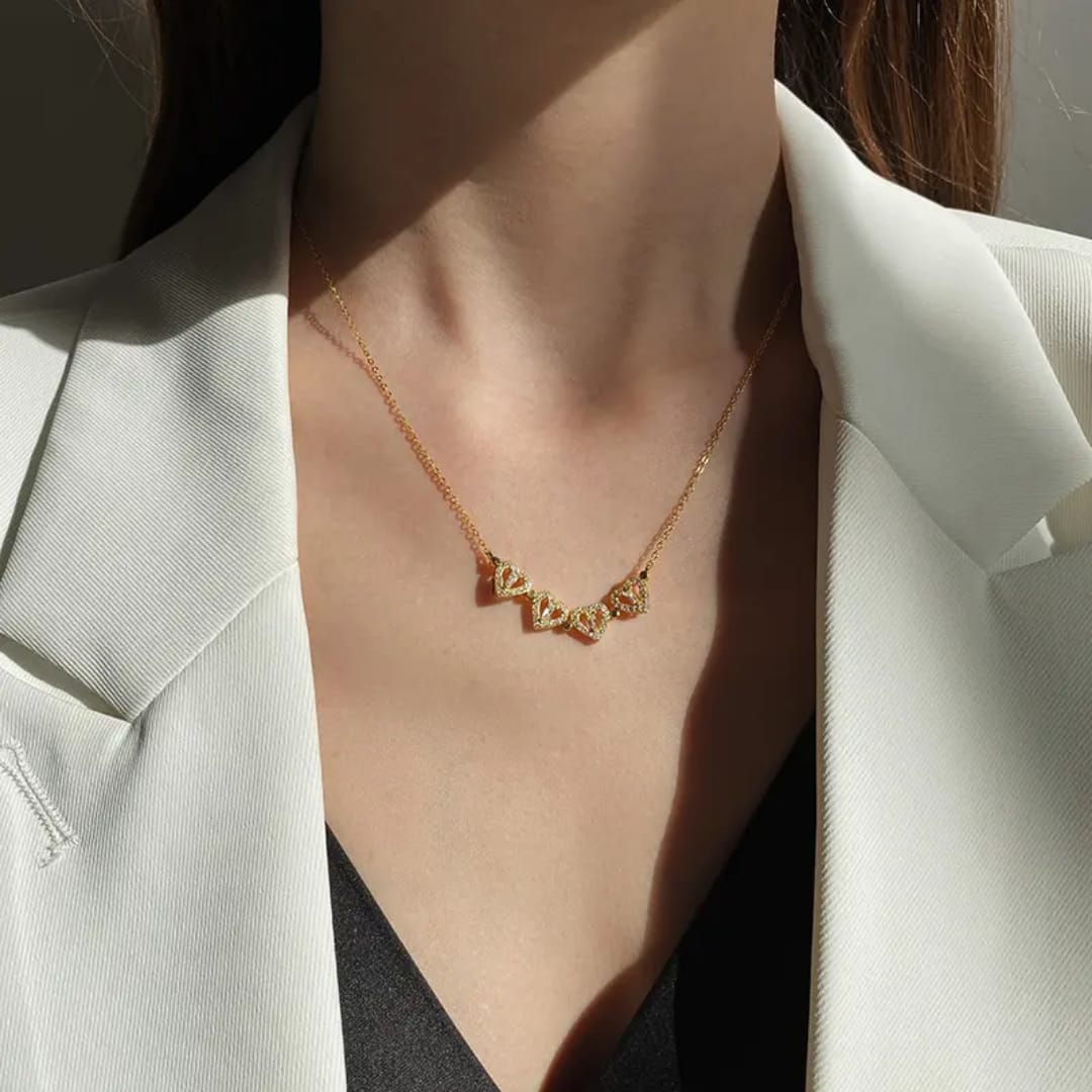 Flower or Leaf Necklace - Coco Pearls