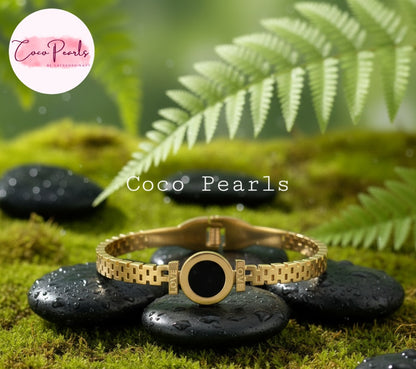 Harmony Handcuff - Coco Pearls
