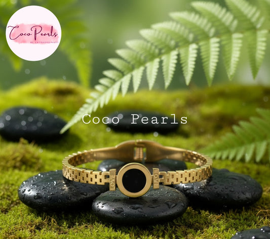 Harmony Handcuff - Coco Pearls