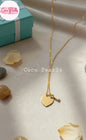 Heart & Key Necklace - Coco Pearls