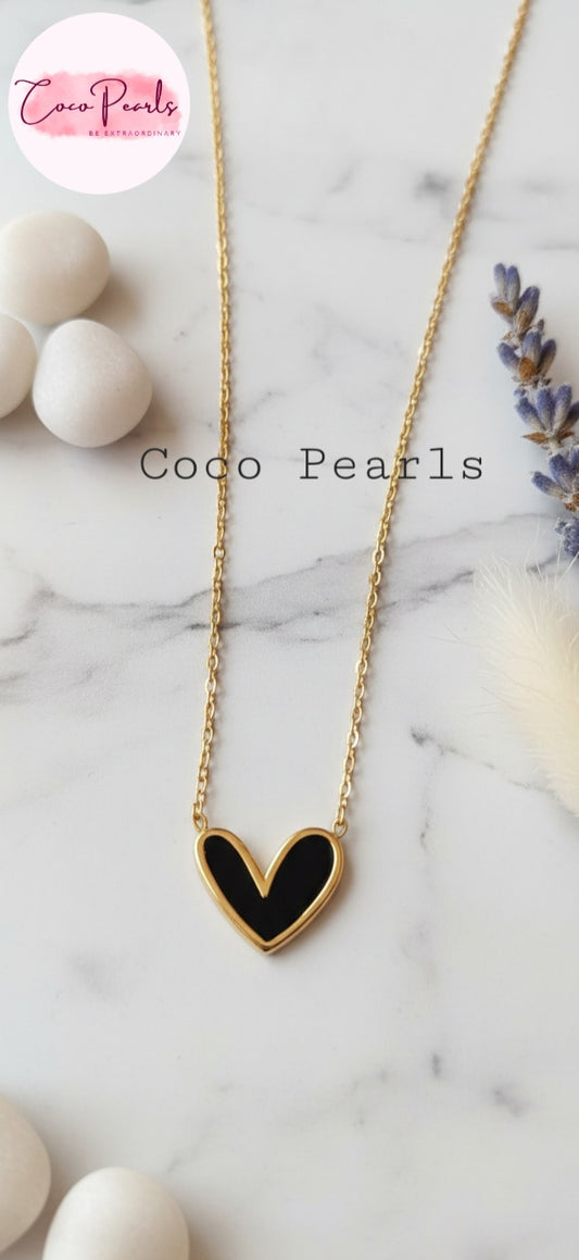 Heart of Elegance Necklace - Coco Pearls