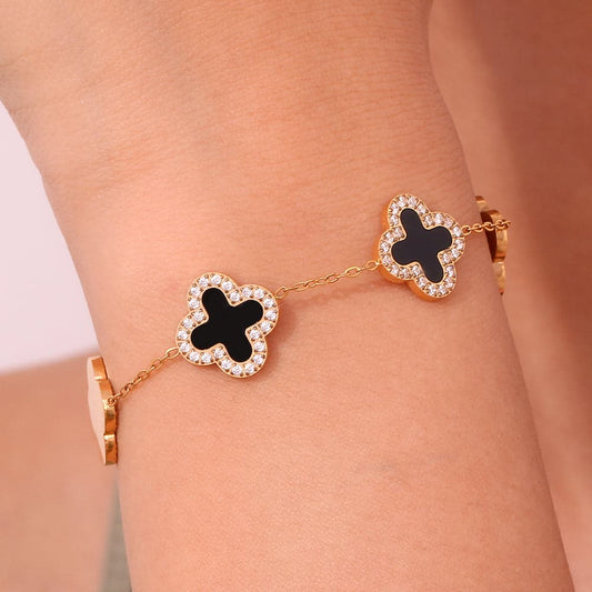 Lucky Clover Bracelet - Coco Pearls