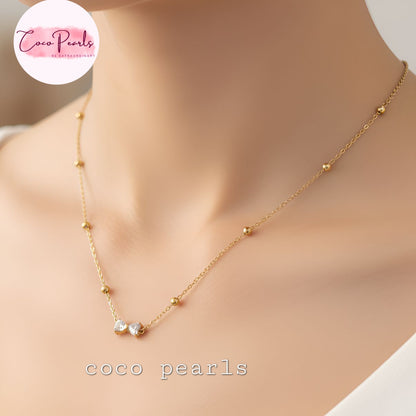 Luminous Bow Necklace