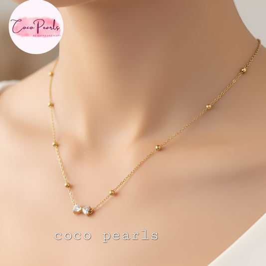 Luminous Bow Necklace