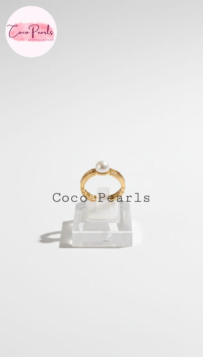 Pearl Crown Ring - Coco Pearls