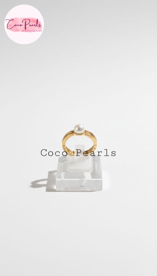 Pearl Crown Ring - Coco Pearls