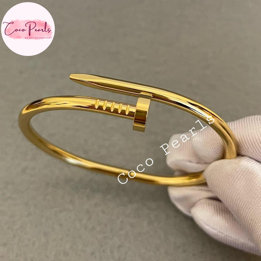 Sleek Nail Handcuff - Coco Pearls