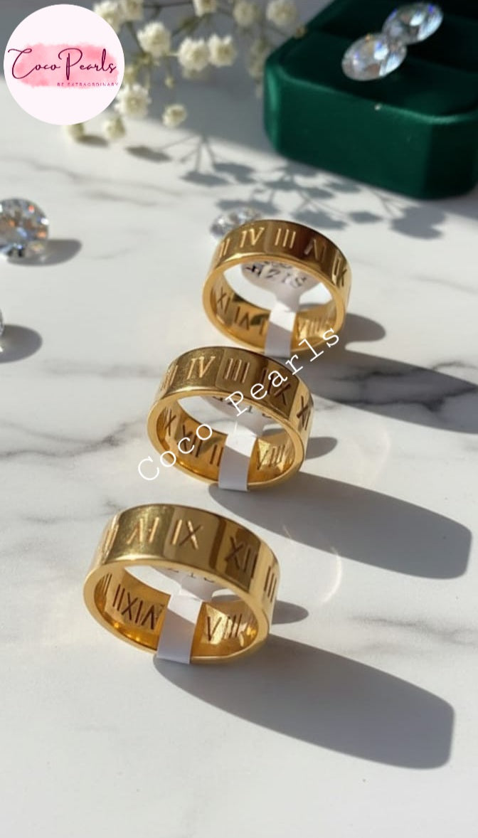 Timeless Mark Ring - Coco Pearls