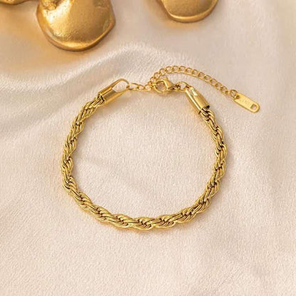 Twisted Rope Bracelet - Coco Pearls
