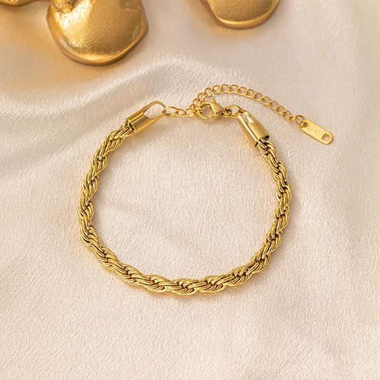 Twisted Rope Bracelet - Coco Pearls